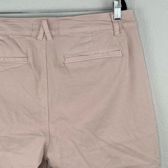 Hudson Light Coral Pink Twill Slim Straight Chino Shorts Size 42 NWT MSRP $135 - Picture 9 of 15